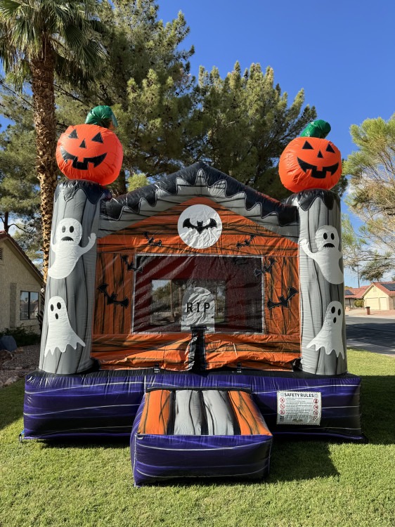 Haunted Halloween Bounce House