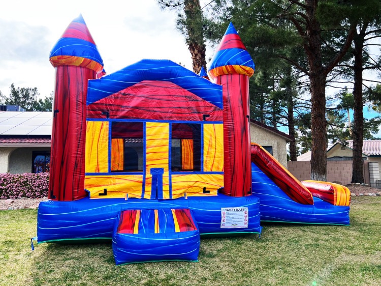 Fire & Ice Bounce House Combo