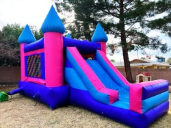IMG 8543 1750547991 Cotton Candy Bounce House Combo with Slide