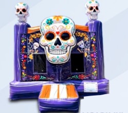 Sugar Skull Jump Bounce House