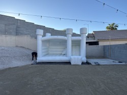 IMG 0414 1760070800 White Dream Castle Bounce House Combo with Slide