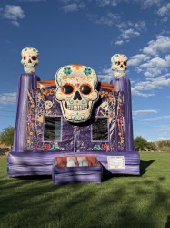 Sugar Skull Jump Bounce House